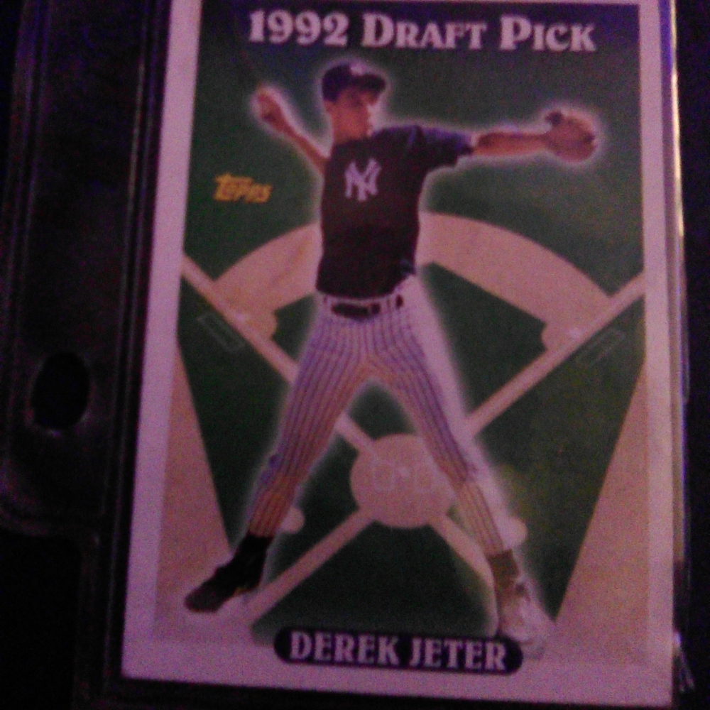 Topps Derek Jeter rookie card #98